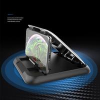 Gambar Dasudify Carbon Fiber Car Phone Holder Dashboard Universal 3 To 7 Inch Mobile Phone Clip Mount Bracket for IPhone XR XS MAX GPS Stand Brand New dari Dasudify undefined 3 Tokopedia