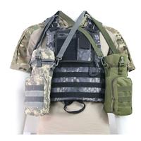 Gambar TAK YIYING Outdoors Sports Molle Gear Zipper Water Bottle Pouch Kettle Waist Shoulder Bag dari Jade Empress undefined 4 Tokopedia
