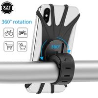 Gambar Dasudify Bicycle Scooter Mobile Phone holder 360° Rotation Handle Mobile Phone GPS Silicone Bracket Bicycle Scooter Stand for cell phone Brand New dari Dasudify undefined 3 Tokopedia