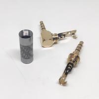 Gambar Carbon Firber 4 Poles Jack 3.5mm Replacement Microphone Type - Jack Lurus, Hitam dari Onebest Choice undefined 4 Tokopedia