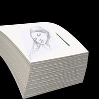 Gambar New 100 Sheets Watercolor Paper Hand Painted Drawing Sketch for Artist Student Art Supplies Stationery dari qori76 undefined 5 Tokopedia