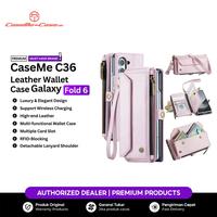 Gambar Original CaseMe C36 3 IN 1 Crossbody Phone Bag Flip Case Samsung Galaxy Z Fold 6 Fold6 5G Cover Casing Flipcase Slot Card Wallet Standing Protection - Red dari Pitoe Store Online undefined 2 Tokopedia