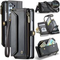 Gambar Original CaseMe C36 3 IN 1 Crossbody Phone Bag Flip Case Samsung Galaxy Z Fold 6 Fold6 5G Cover Casing Flipcase Slot Card Wallet Standing Protection - Red dari Pitoe Store Online undefined 1 Tokopedia