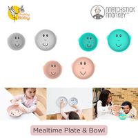 Gambar SUPER MURAH Matchstick Monkey Mealtime Silicone Plate & Bowl | Piring Mangkok Set dari iis rosita undefined 4 Tokopedia