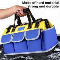 Gambar Wear-resistant Waterproof Oxford Cloth Working Toolbag Portable Professional Maintenance Tool Storage Bag Electrician Toolkit dari Matthew Walker undefined 1 Tokopedia