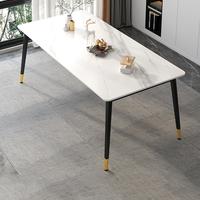 Gambar LUXURIOUSHOME Marble Top Newclassic Dining Tables Wedding Outside Portable Nordic Dining Tables Waterproof Camping Mesas De Comedor Furniture  Brand New dari luxurioushome undefined 5 Tokopedia