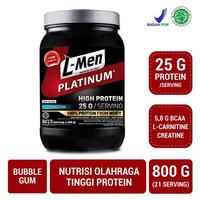 Gambar Ada L-Men Platinum Bubble Gum 800g (25g protein) - Suplemen Tinggi Whey Protein Rendah Lemak dari lailayialiyahunm undefined 1 Tokopedia