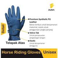 Gambar Sarung Tangan Berkuda Equestrian Zuna Gloves Horse Riding Unisex Canter dari Zizil Sharafana undefined 4 Tokopedia