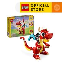 Gambar W_q            LEGO Creator 31145 Red Dragon 3in1 Animal Toy Set (149 Pieces) dari Iponk1 undefined 2 Tokopedia