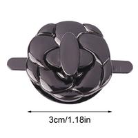 Gambar (IMPORT) 1Pc Flower Shape Metal Locks Bag Clasp Catch Buckles For Handbags Purse Closures Snap DIY Craft Bag Accessories Fasteners dari Koragaa Stored undefined 2 Tokopedia