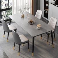 Gambar LUXURIOUSHOME Marble Top Newclassic Dining Tables Wedding Outside Portable Nordic Dining Tables Waterproof Camping Mesas De Comedor Furniture  Brand New dari luxurioushome undefined 3 Tokopedia