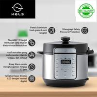 Gambar Panci Presto Elektrik Pressure Cooker Anti Lengket 6 Liter - Hitam (Best Quality) dari SWEDIA INTERIOR DECORATION undefined 1 Tokopedia