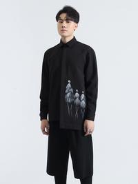 Gambar Owen Seak Men Casual Shirts High Street Style Men's Clothing Spring dari Vino BTS undefined 3 Tokopedia