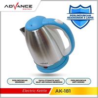 Gambar Advance AK-181 Kettle Listrik 1,8 liter / Teko Listrik Advance AK 181 - Merah dari Gaming Plus Store undefined 4 Tokopedia
