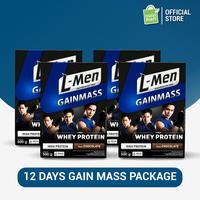 Gambar 12 Days Gain Mass Package: L-Men Gain Mass Chocolate 500Gr (4 Pcs) Diskon dari ayundanda undefined 1 Tokopedia