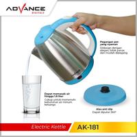 Gambar Advance AK-181 Kettle Listrik 1,8 liter / Teko Listrik Advance AK 181 - Merah dari Gaming Plus Store undefined 2 Tokopedia