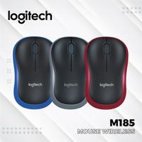 Gambar Logitech M185 / M 185 Wireless Mouse Optical - Merah dari Gaming Plus Store undefined 2 Tokopedia