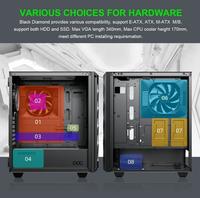 Gambar Case Gamemax Diamond COC Black With COC Turbo Fan dari Gaming Plus Store undefined 4 Tokopedia