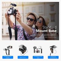 Gambar Neewer Video Microphone for Phone, On Camera Mic Kit with Black Pro Shock Mount for iPhone Android Smart Phones DSLR Camera dari lutfie Cell undefined 3 Tokopedia