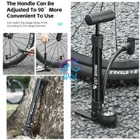 Gambar Terlaris WEST BIKING 152 Pompa Sepeda Barometer Bicycle Bike Gauge Pump Portable 120PSI YP0711152 Bicycle Pump 120PSI Portable Aluminum Alloy Bike Pump With Gauge Schrader Presta Valve Inflator Bike Accessories Termurah dari Damai Pedia 23 undefined 1 Tokopedia