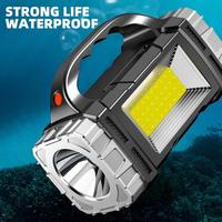 Gambar Senter outdoor super terang Camping serbaguna White Red Blue Lamp Solar Power Bank Rechargeable Coms Store - Hitam dari Coms home store undefined 1 Tokopedia