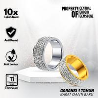 Gambar Cincin Titanium Diamond Import Cincin Berlian Synthetic dari MarsaBook undefined 1 Tokopedia