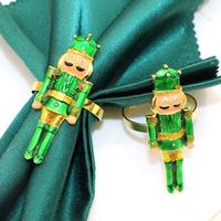 Gambar 6Pcs Nutcracker Christmas Decorations Soldier Model Nutcracker Napkin Rings for Xmas Holiday Party Table Decoration Supplies dari JALANBUNTUD76 undefined 2 Tokopedia