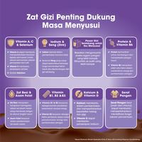Gambar Anmum Lacta Susu Nutrisi Ibu Menyusui Chocolate 2 x 400g dari DESIII AS85 undefined 2 Tokopedia