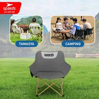 Gambar Furniture/ Speed Kursi Lipat Bulan Folding Chair Mancing Camping Outdoor Abu Abu dari Glipdaswashop undefined 3 Tokopedia