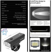 Gambar Terlaris ROCKBROS RIP01 Lampu Depan Sepeda Headlight Front Light Bicycle Lamp 24510003001 Bicycle Light 260LM 1500mAh Handlebar Type-C Rechargeable LED Flashlight Bicycle Light Waterproof Bike Accessories Termurah dari Damai Pedia 23 undefined 1 Tokopedia