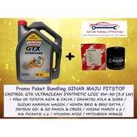 Gambar New Trend! Paket Oli CASTROL GTX 5W-30 API SN CF Filter Mobil TOYOTA AGYA CALYA - DAIHATSU AYLA SIGRA dari Klementieff undefined 1 Tokopedia