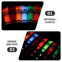 Gambar Glow in the Dark Face Paint Glowing Body Paint Neon Face Paint Makeup Face Paint for Halloween dari JALANBUNTUD76 undefined 5 Tokopedia