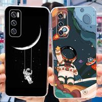 Gambar 6.44" For Vivo Y70 Case Clear Silicone Soft TPU Back Cover For Vivo Y70 2020 Y 70 VivoY70 4G Phone Case Cute Astronaut Funda New dari MDSusii gofarun HD undefined 1 Tokopedia