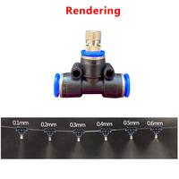 Gambar 5pcs 6mm Nozzles Low Pressure Misting Cooling System Humidify dari Cagian Mart undefined 2 Tokopedia