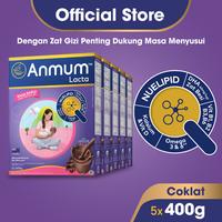Gambar PTC ANMUM LACTA SUSU BUBUK COKELAT 5 X 400G - SUSU IBU MENYUSUI dari peloporstoreid undefined 1 Tokopedia