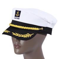 Gambar Dijon Net Hat Captain Hats Sailor Kids Costume Cap Captains Party Navy Boat Boating Yacht Pilot Accessories Pirate Ship Men Cosplay Brand New dari Dijon Net undefined 5 Tokopedia