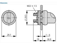 Gambar Selector Switch Actuator M22-Wrk Eaton Moeller Terlaris dari queen selll undefined 4 Tokopedia