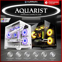 Gambar CASING VURRION AQUARIST FROZE + 5 FAN RGB - Hitam dari Persada Computer undefined 3 Tokopedia