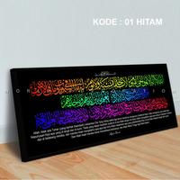 Gambar Dibeli Home Decor Kaligrafi Ayat Kursi Bingkai Besar / Hiasan Dinding dari cigar_idd undefined 1 Tokopedia
