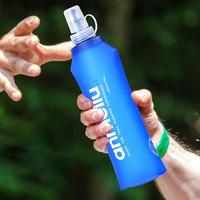 Gambar 250/500ML Foldable Silicone Soft Flask Water Bottle Outdoors Camping Traveling Sport Running Water Bag Hydration Equipment dari GURAWIL BAJING22 undefined 2 Tokopedia
