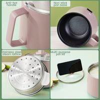 Gambar Multifunction Cookers 220V Double Layer Electric Cooker Non-Stick Hotpot Pan Home Appliances 1.7L Kitchen Pots for 1-2 People dari TOKO SIMEUT PARE2 undefined 3 Tokopedia