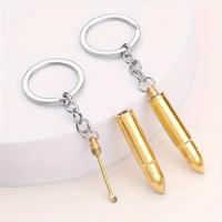 Gambar Portable Mini Simulation Bullet Ear Spoon Keychain Pendant Personalized Accessories Handbag Hanging Decorations New Arrival dari azauro undefined 4 Tokopedia
