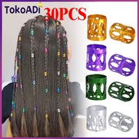 Gambar 30PCS Cincin Manik Adjustable Untuk Dekorasi Rambut Kepang/Rambut Gimbal/Manik-manik Gimbal - Hijau-30PCS dari Adi-Star_NEW undefined 1 Tokopedia