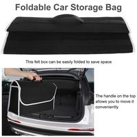 Gambar Auto Handbag Holder Blanket Lightweight Car Trunk Storage Box Soft Woolen Felt Cargo Tools Tidying Package Organizer Accessories dari ENDOG REUNGIT66 undefined 4 Tokopedia