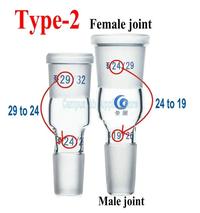 Gambar 1piece Lab Glass Adapter with 24*19/19*14/29*24/19*24/24*29 dari Stanton Store undefined 3 Tokopedia