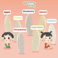 Gambar Yummy Bites Rice Crackers 50gr dari Toko snack chaplo undefined 1 Tokopedia