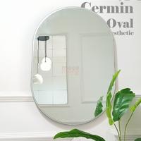 Gambar Cermin Oval Aesthetic List Karet 60 x 40 Cm dari Klein Smart undefined 1 Tokopedia