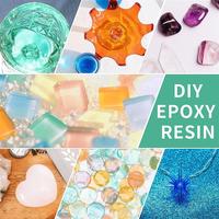 Gambar Epoxy Resin Pigment Kit Liquid Colorant Dye DIY UV Epoxy Resin Mold Jewelry Making Supplies Art Ink Handmade Crafts Pigment Sets dari romasto undefined 2 Tokopedia