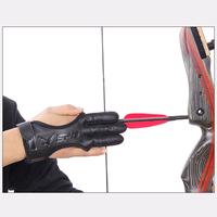 Gambar High Elasticity Three Finger Shooting -Hunting Archery Gloves for dari ikan cupangss undefined 4 Tokopedia