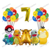 Gambar Pokemon Birthday Party Decoration Pikachu Balloon Lightning New Version Set For Kids Event Supplies Disposable Tableware Mask dari Dickyagustian undefined 2 Tokopedia